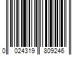 Barcode Image for UPC code 0024319809246