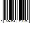 Barcode Image for UPC code 0024354321109