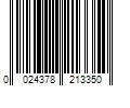 Barcode Image for UPC code 0024378213350