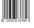 Barcode Image for UPC code 0024393637858