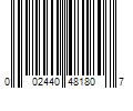 Barcode Image for UPC code 002440481807