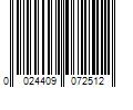 Barcode Image for UPC code 0024409072512