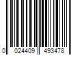 Barcode Image for UPC code 0024409493478