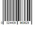 Barcode Image for UPC code 0024409963629