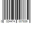 Barcode Image for UPC code 0024474007839