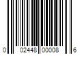 Barcode Image for UPC code 002448000086