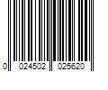 Barcode Image for UPC code 0024502025620