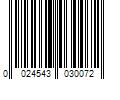 Barcode Image for UPC code 0024543030072