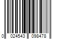 Barcode Image for UPC code 0024543098478