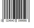 Barcode Image for UPC code 0024543099598