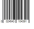 Barcode Image for UPC code 0024543104391