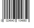 Barcode Image for UPC code 0024543104650