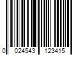 Barcode Image for UPC code 0024543123415