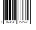 Barcode Image for UPC code 0024543222743