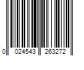 Barcode Image for UPC code 0024543263272