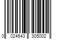 Barcode Image for UPC code 0024543305002