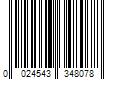 Barcode Image for UPC code 0024543348078