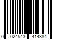 Barcode Image for UPC code 0024543414384