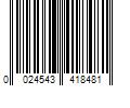 Barcode Image for UPC code 0024543418481