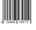 Barcode Image for UPC code 0024543439110