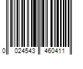 Barcode Image for UPC code 0024543460411