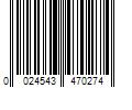 Barcode Image for UPC code 0024543470274