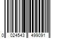 Barcode Image for UPC code 0024543499091