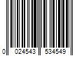 Barcode Image for UPC code 0024543534549