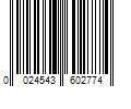 Barcode Image for UPC code 0024543602774