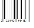 Barcode Image for UPC code 0024543634393