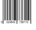 Barcode Image for UPC code 0024543736110