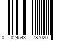 Barcode Image for UPC code 0024543787020