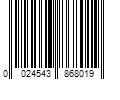 Barcode Image for UPC code 0024543868019