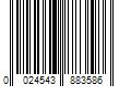 Barcode Image for UPC code 0024543883586