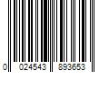 Barcode Image for UPC code 0024543893653