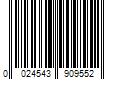 Barcode Image for UPC code 0024543909552