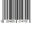 Barcode Image for UPC code 0024600014700