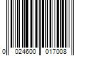 Barcode Image for UPC code 0024600017008