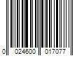 Barcode Image for UPC code 0024600017077