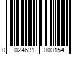 Barcode Image for UPC code 0024631000154