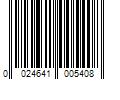 Barcode Image for UPC code 0024641005408