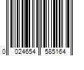 Barcode Image for UPC code 0024654585164