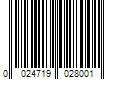 Barcode Image for UPC code 0024719028001