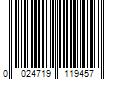 Barcode Image for UPC code 0024719119457