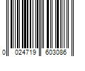 Barcode Image for UPC code 0024719603086