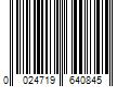 Barcode Image for UPC code 0024719640845