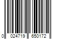 Barcode Image for UPC code 0024719650172