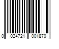 Barcode Image for UPC code 0024721001870