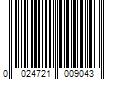 Barcode Image for UPC code 0024721009043