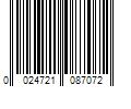 Barcode Image for UPC code 0024721087072